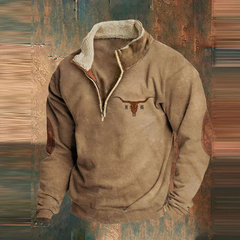EMIL - Chaqueta gruesa con bolsillos delanteros para hombre