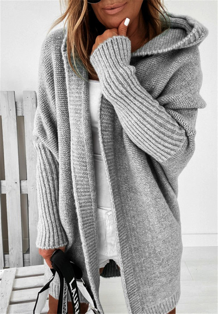 Giorgia — Sweater oversize de Lana Gris