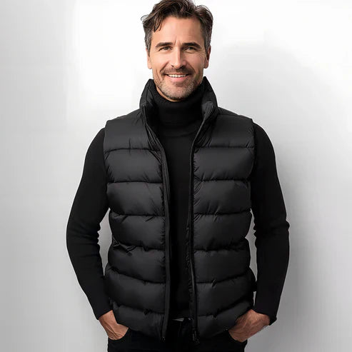 BARTHOLOMEW - Chaleco puffer ligero para hombre