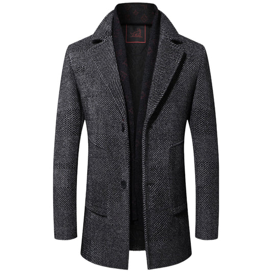 STEFAN - Chaqueta slim fit de estilo empresarial para hombre