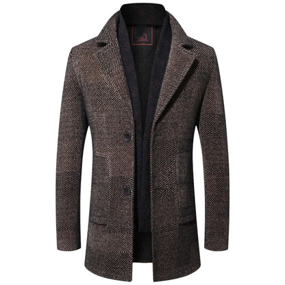 STEFAN - Chaqueta slim fit de estilo empresarial para hombre