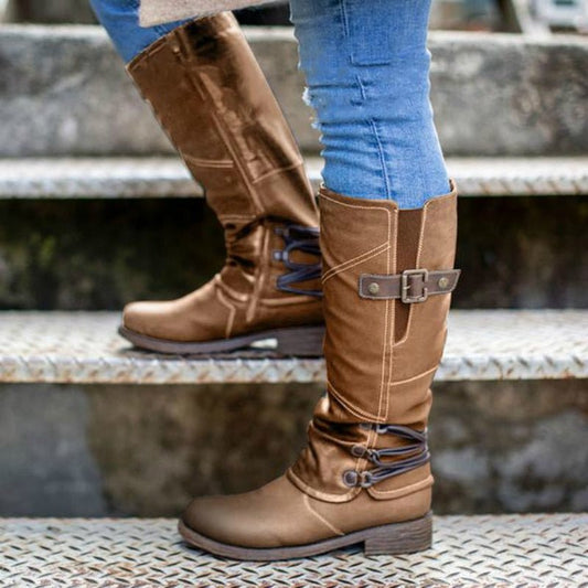 SELDA - Botas de invierno a media pierna con estilo para mujeres