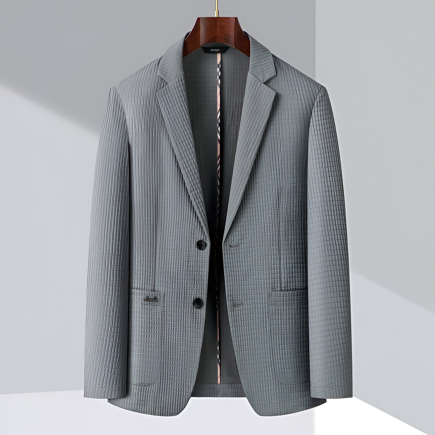 ÁLVARO - Blazer moderno con textura para hombre