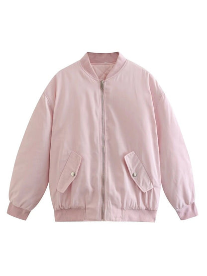 IRINA - Chaqueta bomber oversize para mujer